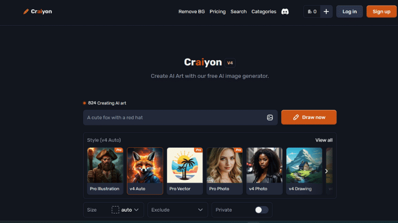 craiyon ai tool for ai image generator