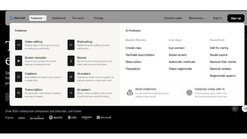 Descript: A Top AI-Powered Multimedia Editor