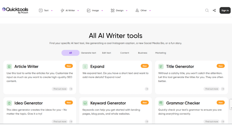 Pics Art AI Writer: A Top Free AI Writing Assistant