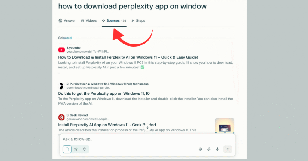 Perplexity AI Features